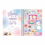 Cuaderno Espiral de 100 Hojas Profesional de Cuadro Chico Dogs