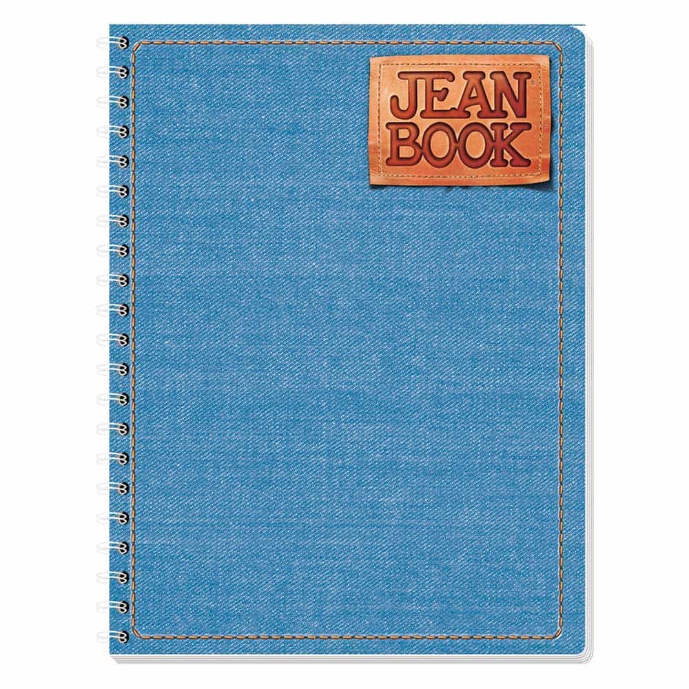Cuaderno Espiral de 100 Hojas Profesional de Raya Jean Book