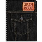 Cuaderno Espiral de 100 Hojas Profesional de Cuadro Chico Jean Book