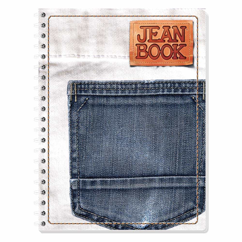 Cuaderno Espiral de 200 Hojas Profesional de Raya con Separadores Jean Book