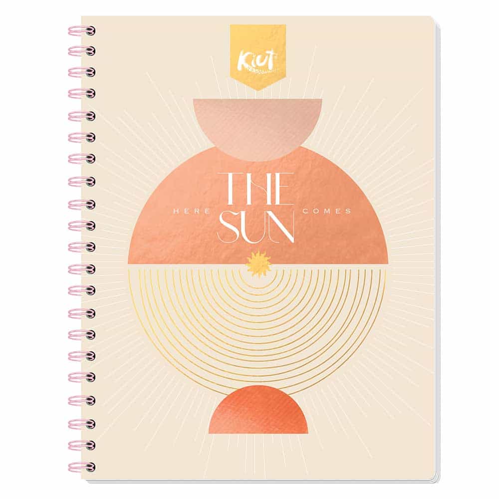 Cuaderno Espiral de 100 Hojas Profesional de Raya Kiut