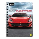 Cuaderno Espiral de 100 Hojas Profesional de Cuadro Grande Ferrari