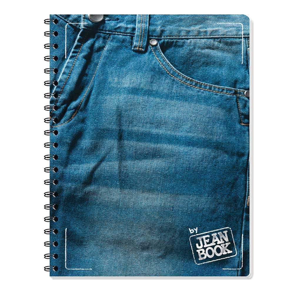 Cuaderno Espiral de 100 Hojas Profesional de Raya Jean Book Norma 583408