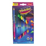 Lápices Doble Color 13 x 26 Redondos 4 mm Vividel