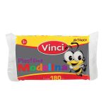 Plastilina Marqueta de 180 gr Gris Modelina Vinci 2349
