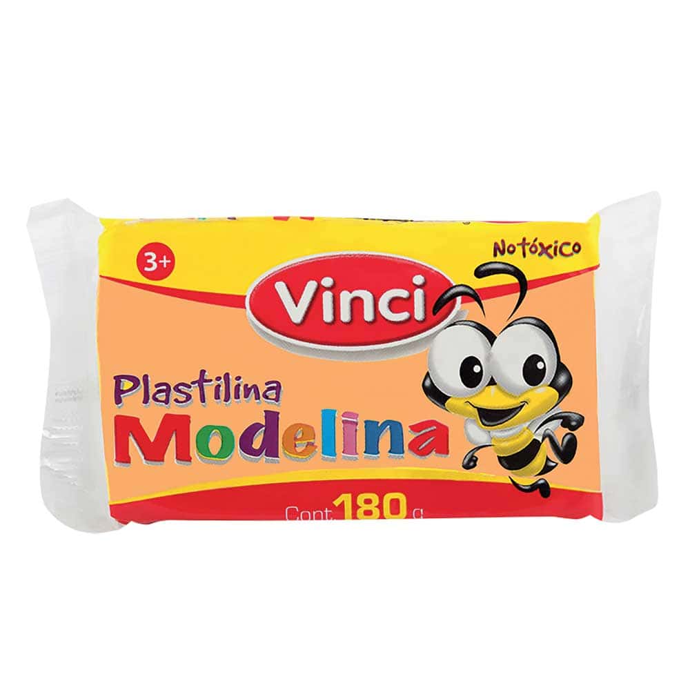 Plastilina Marqueta de 180 gr Rosa Carne Modelina Vinci 47722
