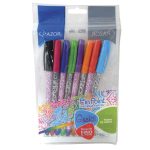 Bolígrafo Punto Fino Greks Surtido Bolsa con 8 Piezas Pin Point