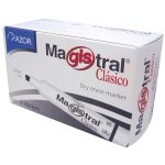 Marcador Para Pizarrón Grueso Azul Caja con 12 Piezas Magistral