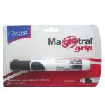 Marcador Para Pizarrón Negro Blíster Grip Magistral