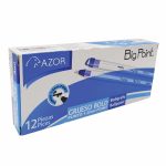 Bolígrafo Punto Grueso Stick Azul Caja con 12 Piezas Big Point Azor 301.6880AZ