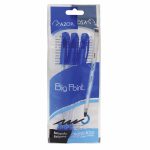 Bolígrafo Punto Grueso Stick Azul Bolsa con 3 Piezas Big Point Azor 301.6883AZ