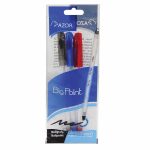 Bolígrafo Punto Grueso Stick Colores Surtidos Bolsa con 3 Piezas Big Point Azor 301.6883