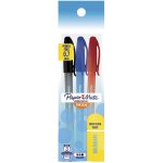 Bolígrafo Punto Fino Stick Colores Surtidos Bolsa con 3 Piezas Kilométrico