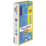 Bolígrafo Punto Mediano Stick Morado Caja con 12 Piezas Kilométrico