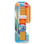 Lápiz con Goma Número 2 Triangular Blíster con 4 Piezas Mirado