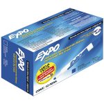 Marcador para Pizarrón Grueso Azul Caja con 12 Piezas Expo