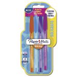 Bolígrafo Punto Fino Stick Fashion Blíster con 4 Piezas Kilométrico