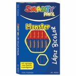 Lápiz Bicolor Hexagonal Mega Caja con 10 Piezas Smarty
