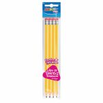 Lápiz con Goma Triangular Punta gruesa Bolsa con 4 Piezas Smarty