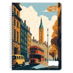 Cuaderno Espiral de 100 Hojas Profesional de Cuadro Grande Swing Mix