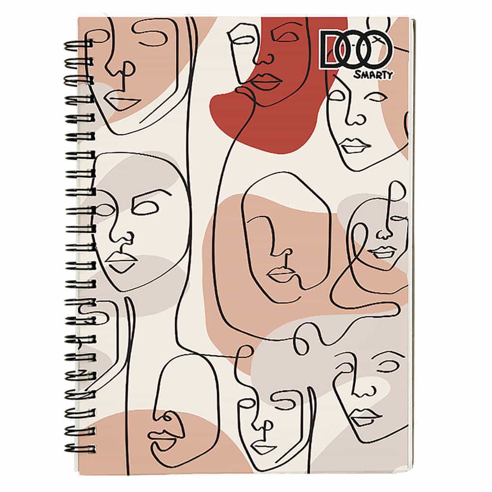Cuaderno Espiral de 100 Hojas Profesional de Raya Mix Swing Doo