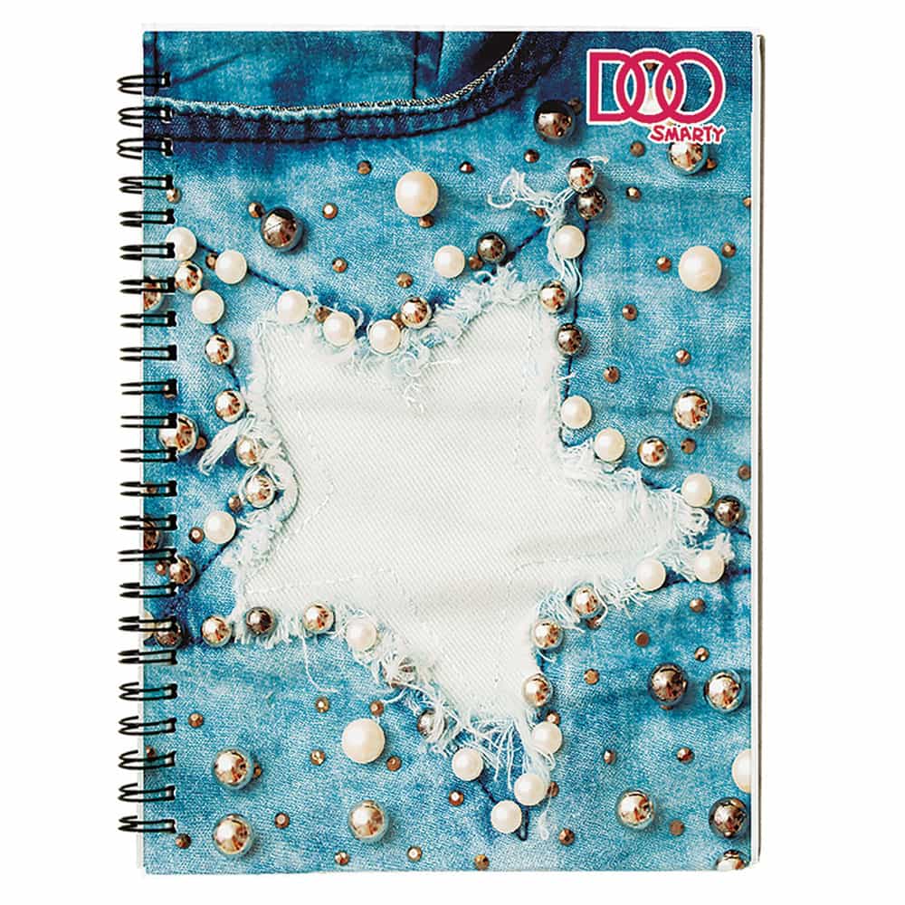 Cuaderno Espiral de 100 Hojas Profesional Doble Raya Mix Swing Doo