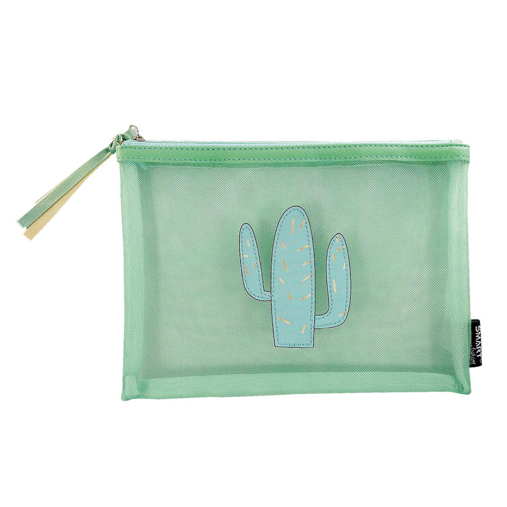 Portalápiz Suave con Cierre Malla Smart Fashion